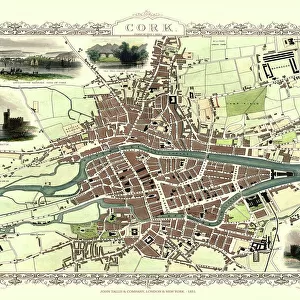 British Town And City Plans Collection: Irish PORTFOLIO
