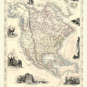Maps of the Americas Collection: Maps of North America PORTFOLIO