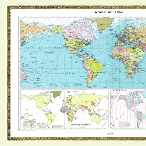 Maps Showing the World Collection: Maps of The World by Year PORTFOLIO