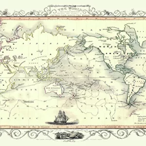 Collections: Maps Showing the World