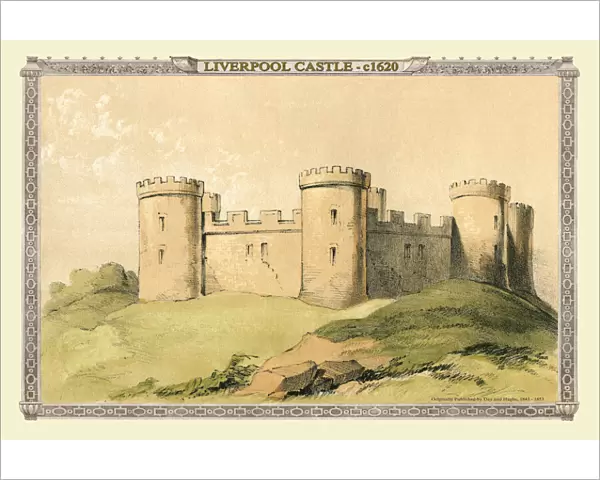View of Liverpool Castle c1620