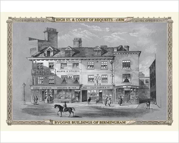 The Court of Requests, High Street Birmingham 1830