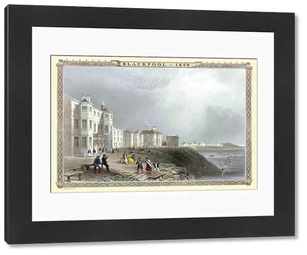 View of Blackpool, Lancashire 1840