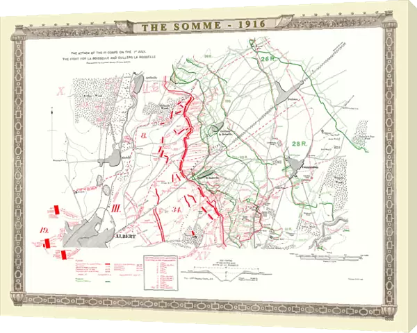 The Battle of The Somme 1916, The Attack of the III Corps on 1st July