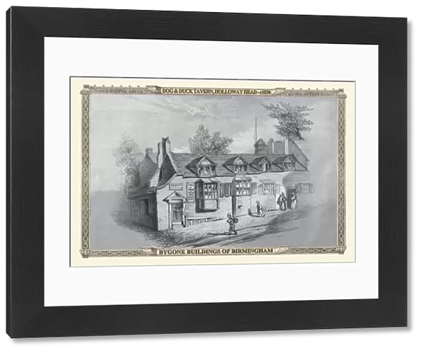 The Dog & Duck Tavern, Holloway Head Birmingham 1830