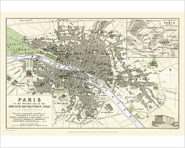 Paris at the Outbreak of the French Revolution 1789