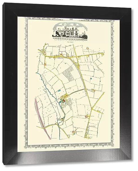 Old Map of Reddicap Heath near Sutton Coldfield 1884