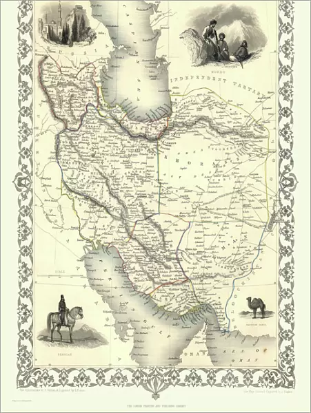 Persia, or Iran 1851