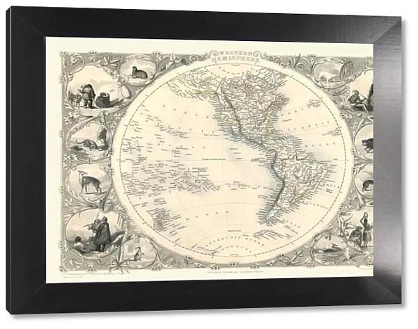Western Hemisphere 1851
