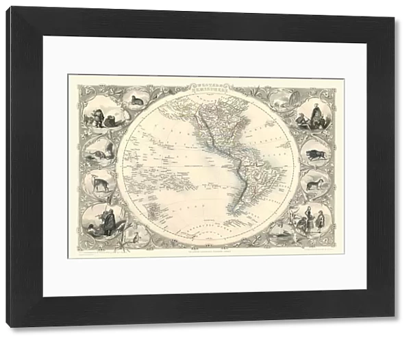 Western Hemisphere 1851