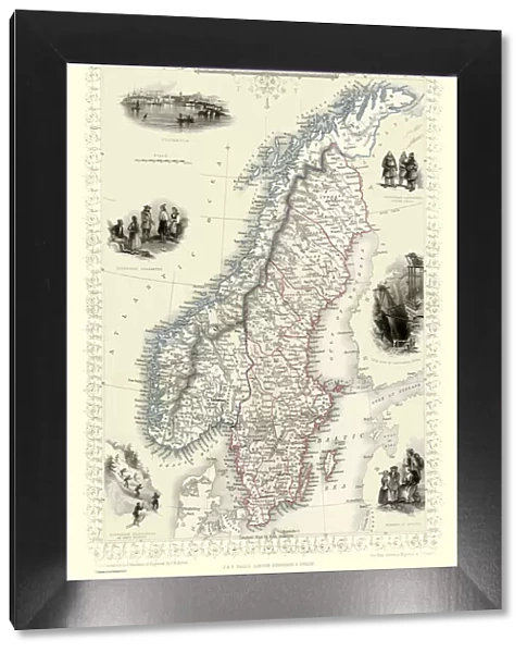 Sweden & Norway 1851