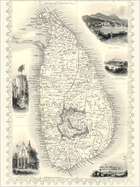 British Ceylon, or Sri Lanka 1851