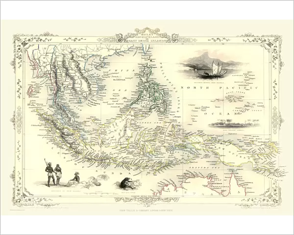 Malay Archipelago, or East India Islands 1851