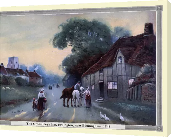 The Cross Keys Inn, Erdington, near Birmingham 1848