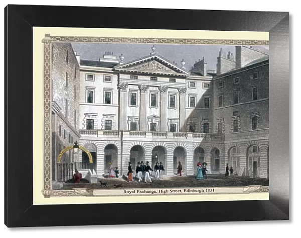Royal Exchange, High Street, Edinburgh 1831
