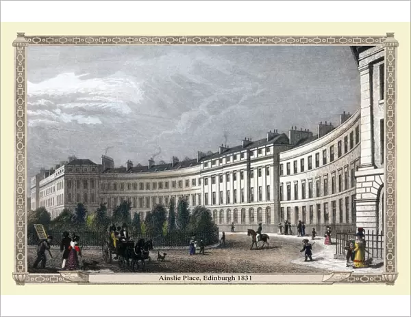 Ainslie Place Edinburgh 1831
