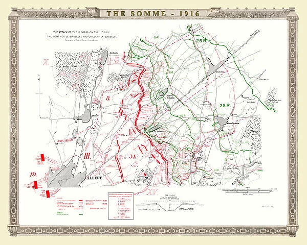 The Battle of The Somme 1916, The Attack of the III Corps on 1st July