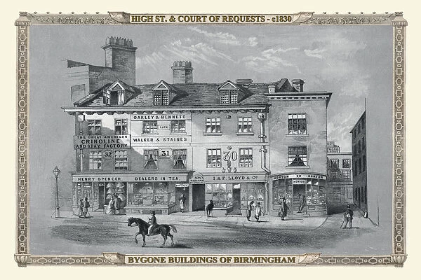 The Court of Requests, High Street Birmingham 1830