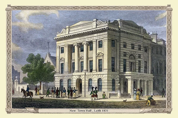 New Town Hall , Leith near Edinburgh 1831
