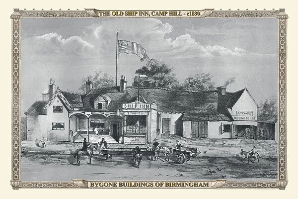 The Old Ship Inn, Dale End, Birmingham 1830