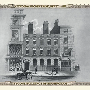 Attwood & Spooners Bank, New Street Birmingham 1830