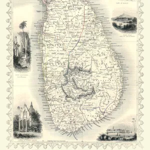 British Ceylon, or Sri Lanka 1851