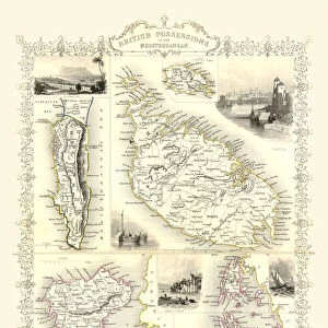 Gibraltar, Malta, and Ionian Isles 1851