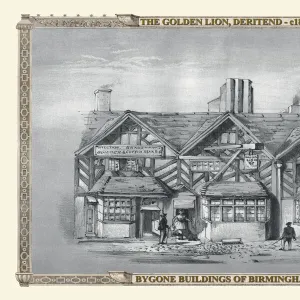 The Golden Lion at Deritend, Birmingham 1830