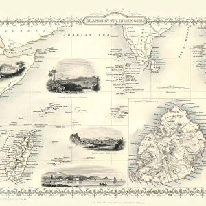 Islands in the Indian Ocean 1851