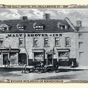 The Malt Shovel Inn Smallbrook Street, Birmingham 1869