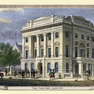 New Town Hall, Leith near Edinburgh 1831