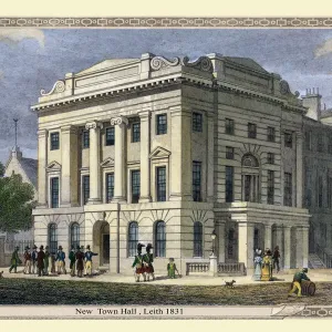 New Town Hall, Leith near Edinburgh 1831