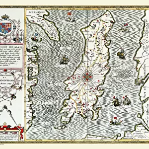 Maps from the British Isles Framed Print Collection: Islands around Britain PORTFOLIO