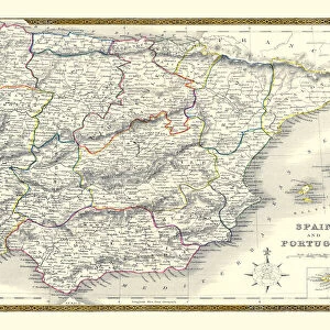 Maps of Europe Collection: Maps of Spain And Portugal PORTFOLIO
