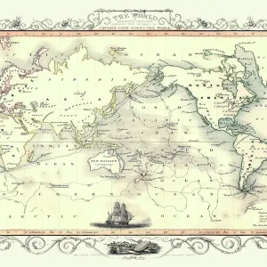 Maps Showing The World