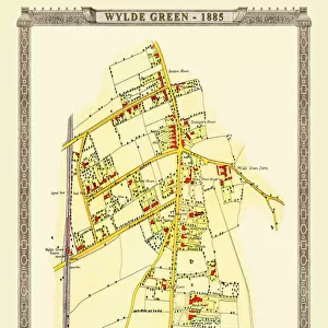 Old Map of Wylde Green near Erdington 1884