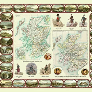 Old Maps of "The Kingdom of Scotland"