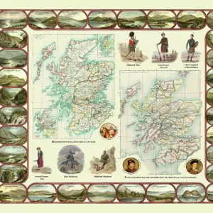 Old Maps of "The Kingdom of Scotland"