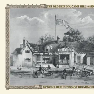 The Old Ship Inn, Dale End, Birmingham 1830