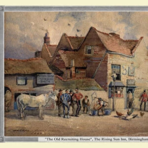"The Old Recruiting House", The Rising Sun Inn, Birmingham 1850
