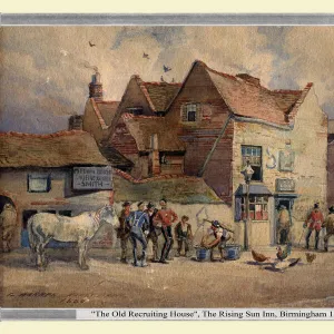 "The Old Recruiting House", The Rising Sun Inn, Birmingham 1850