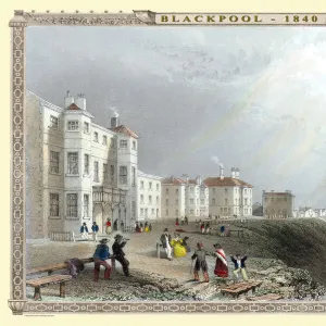 View of Blackpool, Lancashire 1840