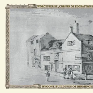 View on Pinfold Street and Corner of Edgbaston Street 1830