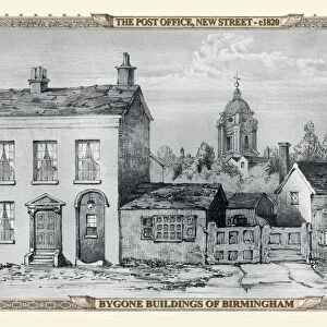 View of The Post Office, New Street Birmingham 1829