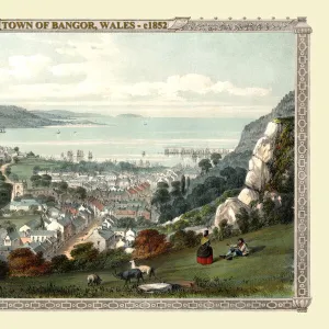 Old Views and Vistas Poster Print Collection: 19th & 18th Century Welsh Views PORTFOLIO