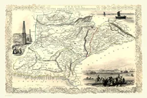 Maps of Asia and Middle East Collection: Maps of Countries in Asia PORTFOLIO Collection