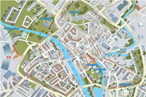 Cityscape Map of York 2017