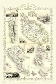Gibraltar, Malta, and Ionian Isles 1851