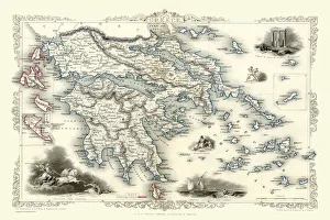 John Tallis Prints: Greece 1851