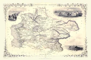 Maps of Countries in Asia PORTFOLIO Gallery: Independent Tartary 1851